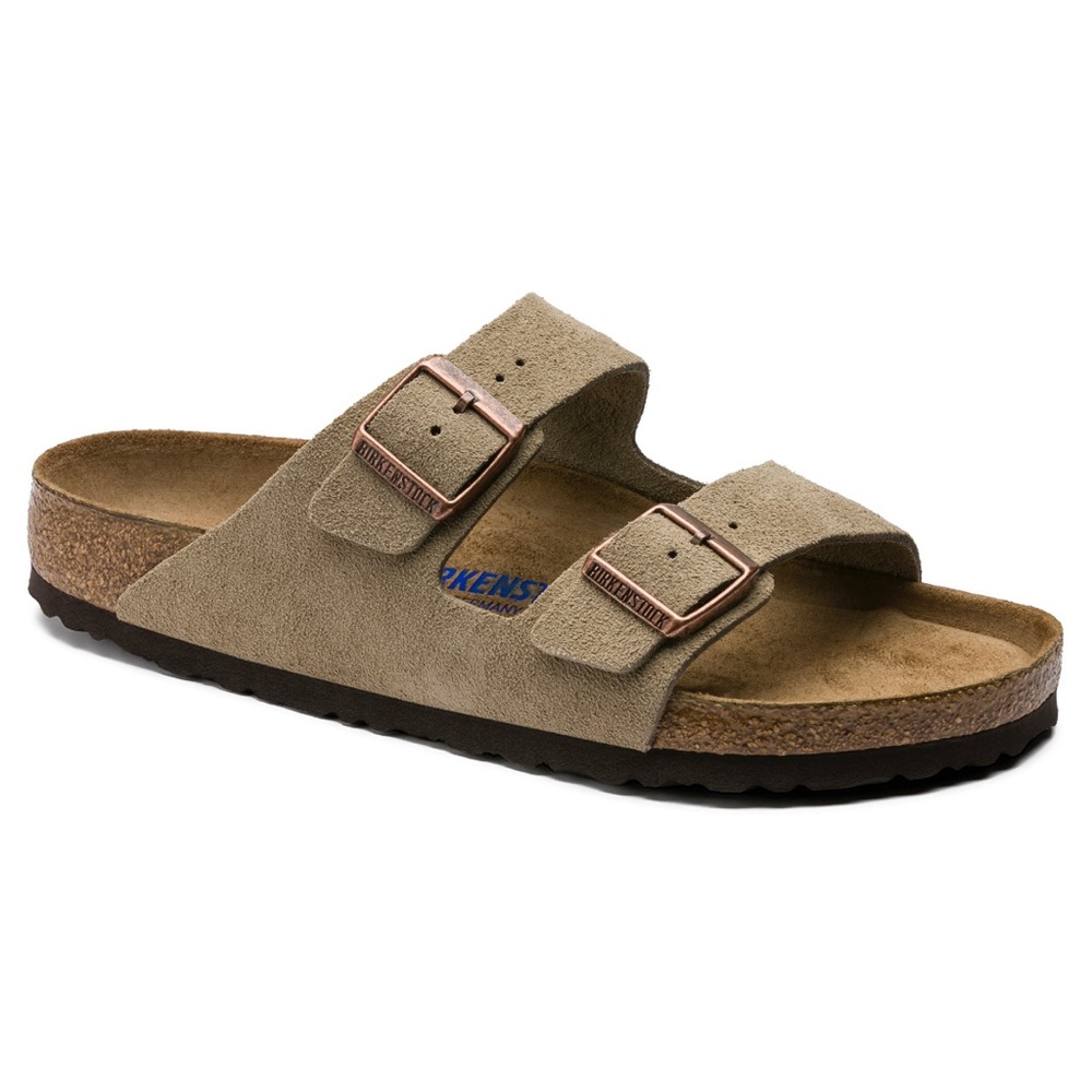 Taupe Suede Birkenstocks